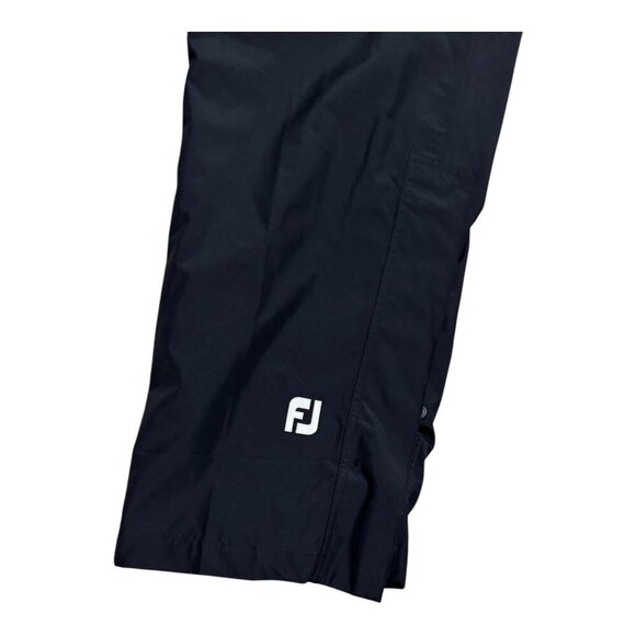 FOOTJOY GOLF Waterproof Windbreaker Outdoor Casual Black Golf Pants Mens XL - Picture 4 of 8